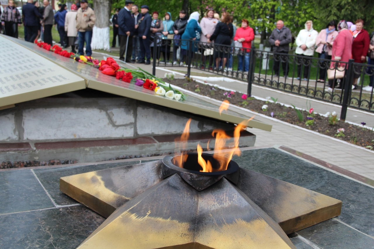 Торжественный митинг, посвященный 78-й годовщине Победы в Великой Отечественной войне.