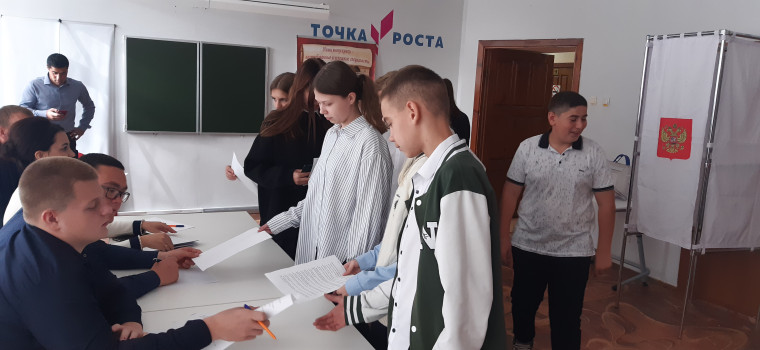 Выборы Председателя Совета старшеклассников школы.